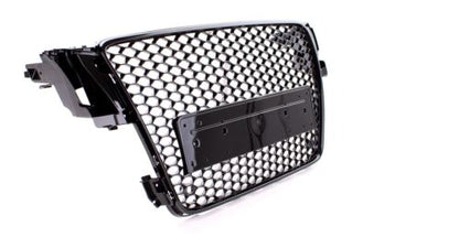 Gloss black sports radiator grille for Audi A5 8T 07-11 