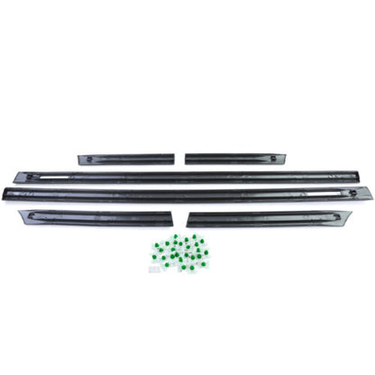 6pcs Door Bumper Moldings Fit For BMW 3 Series E36 Coupe Cabrio M 90-99 