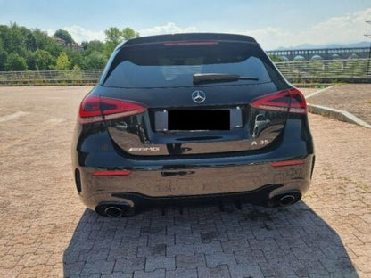 MERCEDES A W177 HB 2018+ AMG REAR SPOILER ADDITIONAL ROOF WING GLOSSY BLACK