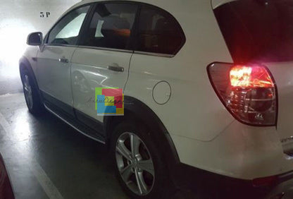 PEDANE LATERALI SOTTOPORTA SPORTIVI PER CHEVROLET CAPTIVA 2012 IN POI .-.