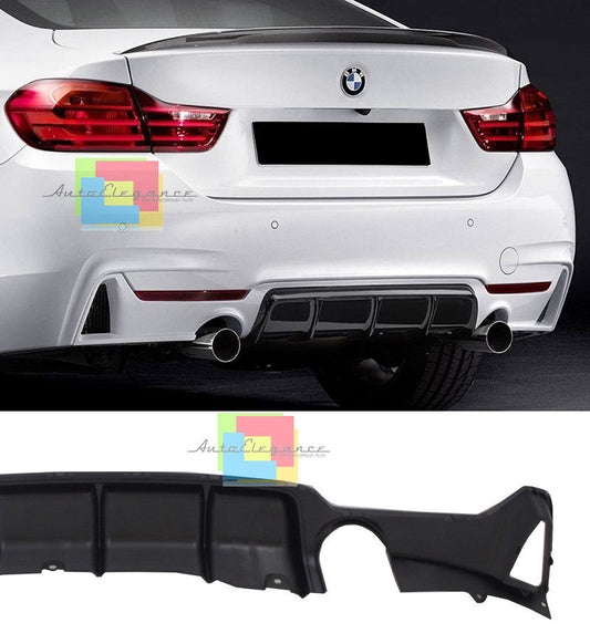 BMW SERIE 4 F32 F33 F36 2013+ SOTTO PARAURTI POSTERE - DIFFUSORE TOP AUTOELEGANCERICAMBI