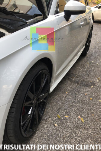 SIDE SKIRTS AUDI A3 8V SPORTBACK 2017+ LIFT DOOR SPOILER S3 S-LINE