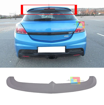 OPEL ASTRA H GTC 3 PORTE 2004-2010 SPOILER POSTERIORE SUL TETTO LOOK OPC