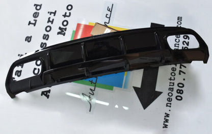 MERCEDES A-CLASS W176 2012-2018 GLOSS BLACK REAR DIFFUSER AMG LOOK