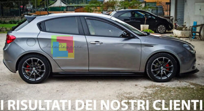MINIGONNE LATERALI + FLAPS SOTTO MINIGONNE PER ALFA ROMEO GIULIETTA ABS