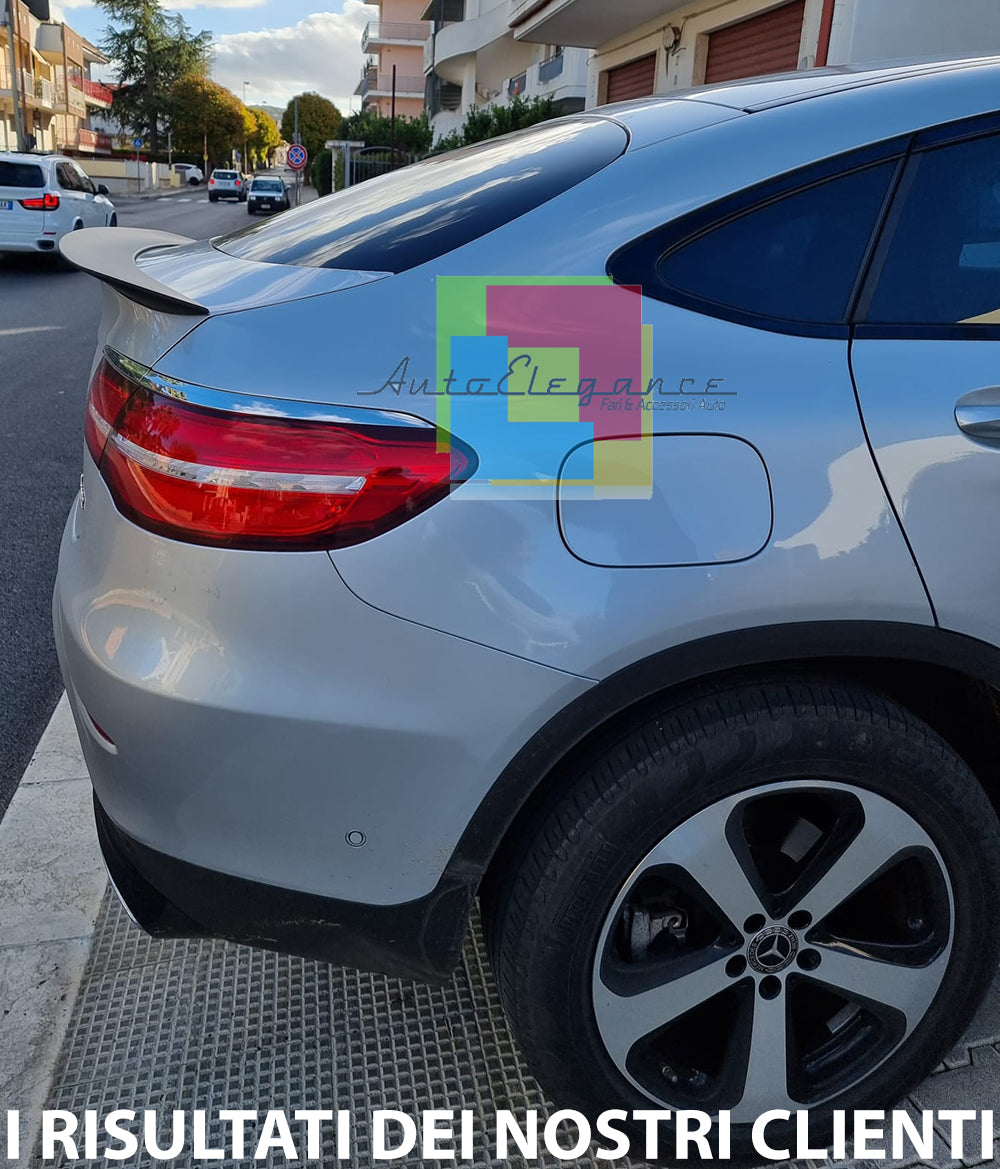 SPOILER POSTERIORE COFANO PER MERCEDES GLC COUPE C253 2015+ ABS AMG