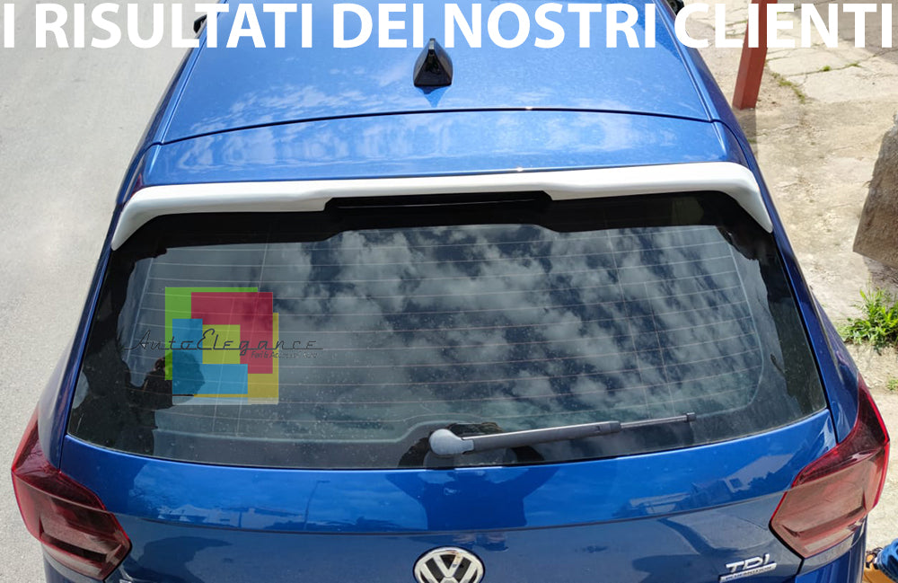 REAR ROOF SPOILER VW POLO AW1 2017+ LOOK RLINE