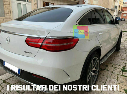 PEDANE LATERALI SOTTOPORTA DESIGN AMG PER MERCEDES GLC COUPE C253 2016+