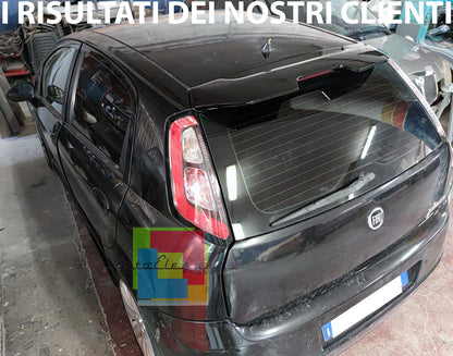 FIAT PUNTO EVO GRANDE PUNTO SPOILER TETTO SPORTIVO ALETTONE DESIGN SPORT