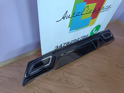 SEAT IBIZA 5 V 2017-2021 DIFFUSORE FR NERO SOTTO PARAURTI POSTERIORE 0201