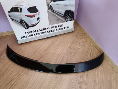 SPOILER POSTERIORE SEAT LEON 1P MK2 2009-2012 SUL TETTO NERO LUCIDO 0269