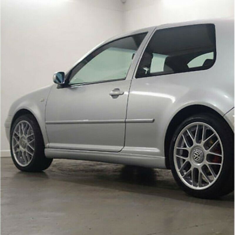 VW GOLF 4 IV 3 PORTE MINIGONNE LATERALI SOTTO PORTA RS ABS / PLASTIC LOOK R32
