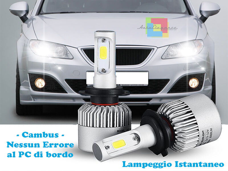 LAMPADE ABBAGLIANTI LED SEAT EXEO ST LAMPEGGIO ISTANTANEO 6000K
