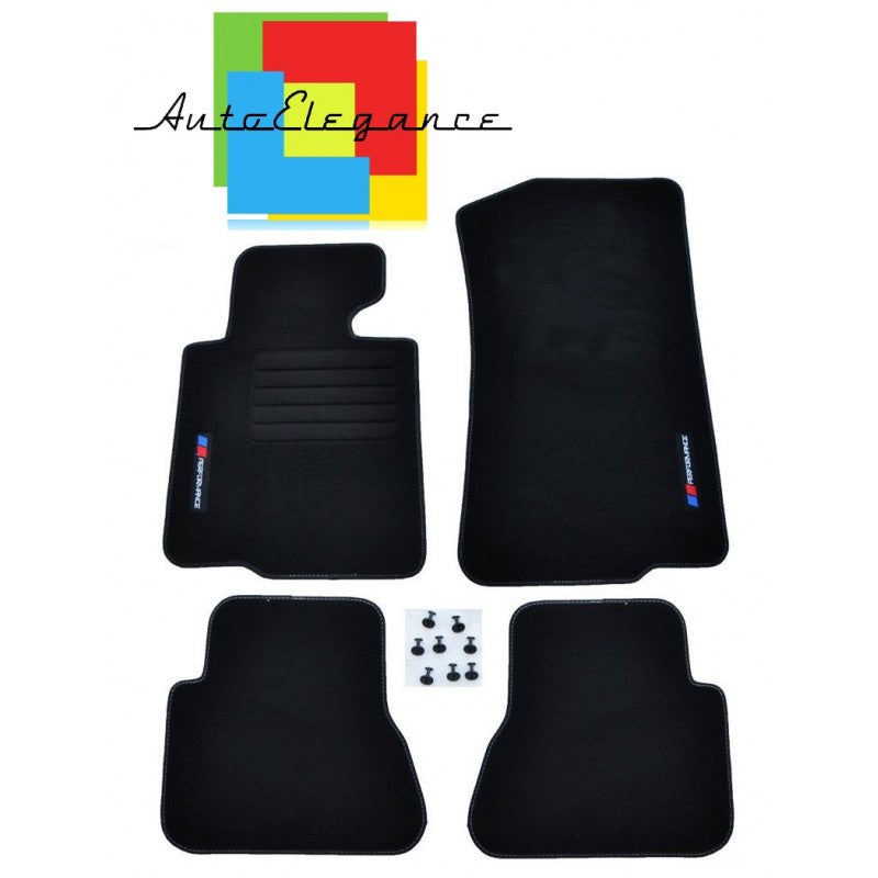 BMW SERIE 3 M3 E46 CABRIO 2001-2007 SET TAPPETINI IN VELLUTO DI ALTA QUALITA' SPECIFICO AUTOELEGANCERICAMBI