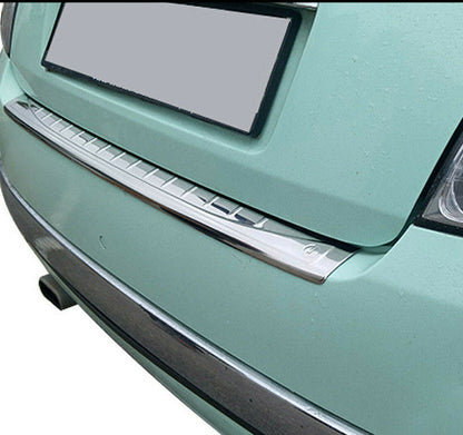 CHROME PLATE REAR HOOD TAILGATE FIAT 500 / 500C STAINLESS STEEL