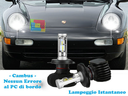LAMPADE ABBAGLIANTI LAMPEGGIO ISTANTANEO LED PORSCHE 911 CABRIO 993 94-97 CREE