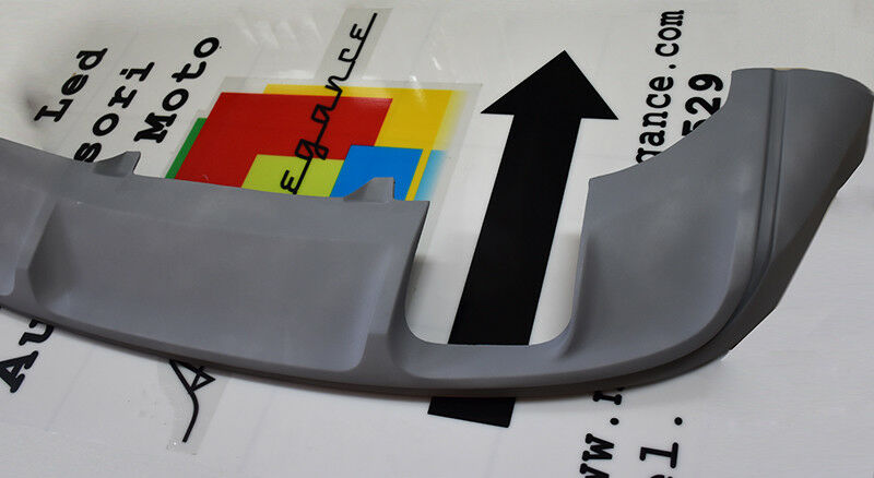 POSTERIORE S3 SOTTO PARAURTI AUDI A3 8P 3 PORTE 2004-2008 DIFFUSORE .-