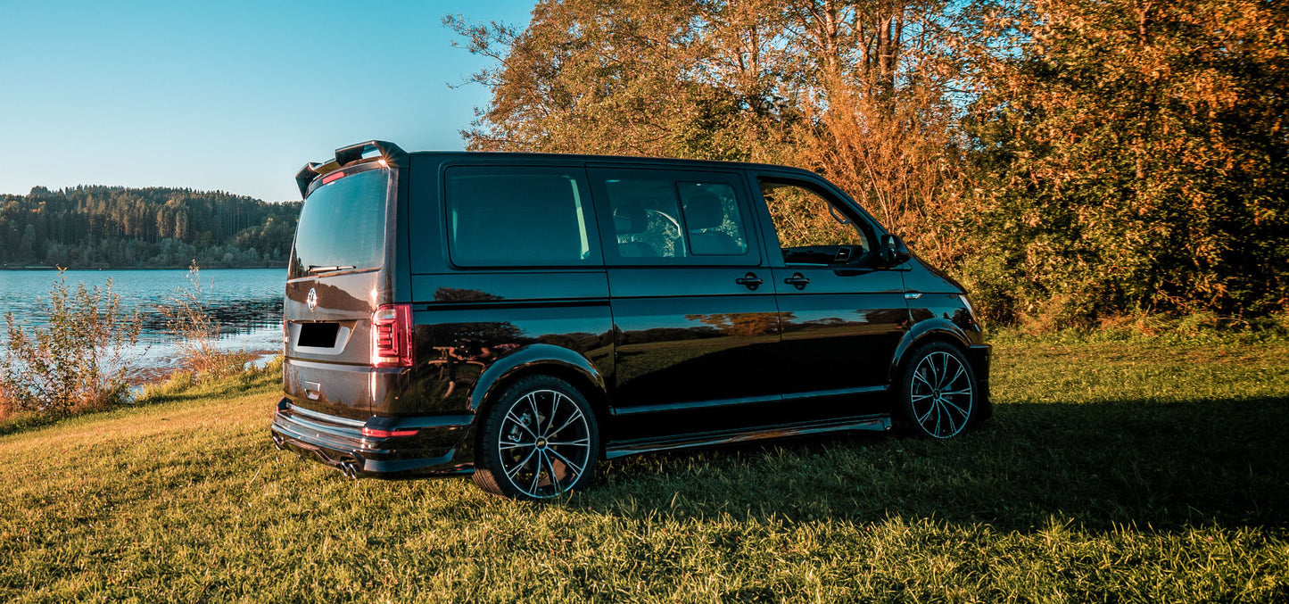 VW TRANSPORTER T6 SPOILER POSTERIORE SUL TETTO LOOK SPORTIVO
