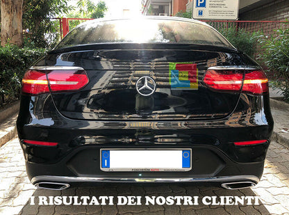 SPOILER POSTERIORE SUL COFANO PER MERCEDES GLC COUPE C253 2015 IN POI -.