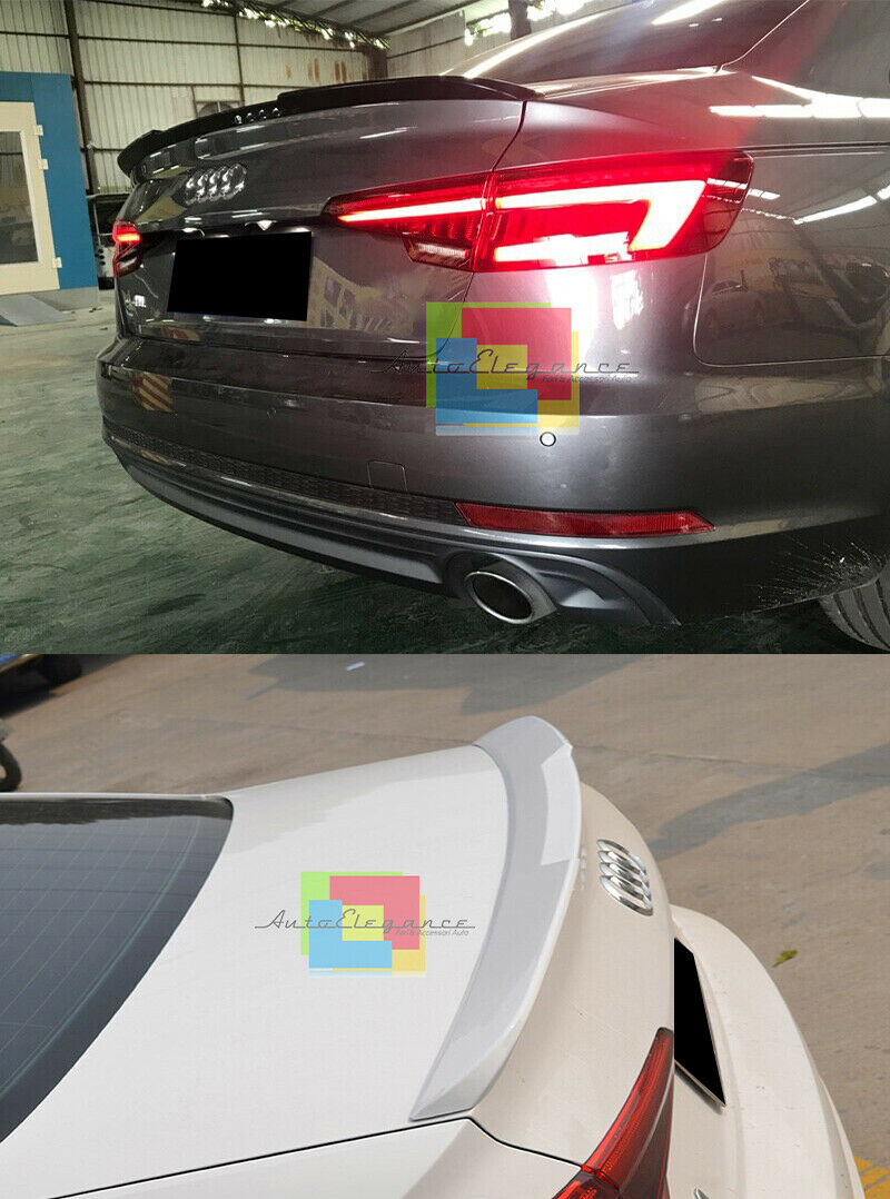 SPOILER POSTERIORE SUL COFANO S4 RS4 PER AUDI A4 B9 2015 IN POI BERLINA -.