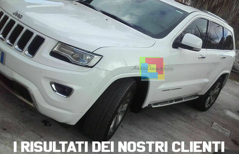 COPPIA PEDANE LATERALI JEEP GRAND CHEROKEE 2010-2017 SOTTOPORTA ANTI SCIVOLO -1 AUTOELEGANCERICAMBI