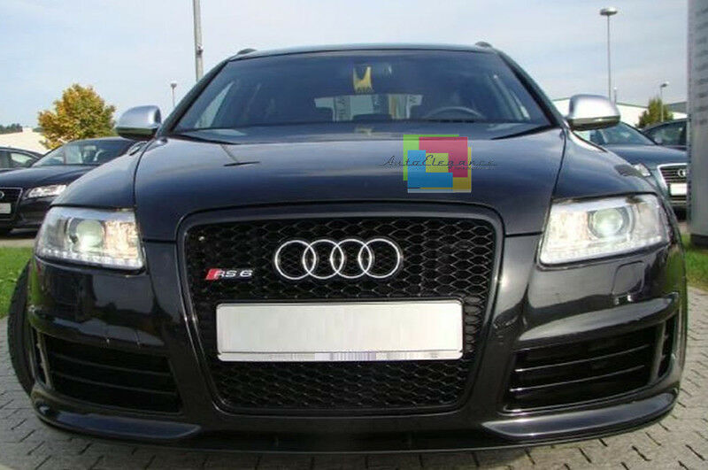 AUDI A6 S6 4F C6 2008-2010 COPERTURE SATINATE SLINE SPECCHI CALOTTE CON FORO AUTOELEGANCERICAMBI