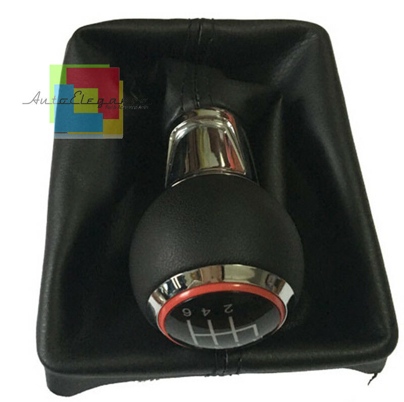 POMELLO CAMBIO MANUALE AUDI A4 B8 2007-2015 6 MARCE IN CUOIO SLINE LOOK