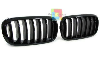 CALANDRA BMW X5 F15 2012 IN POI GRIGLIE ANTERIORI NERO LUCIDO CALANDRA LOOK M AUTOELEGANCERICAMBI