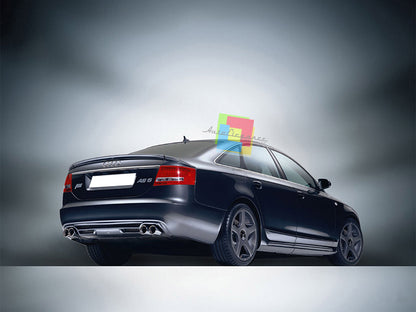AUDI A6 4F BERLINA 2008-2011 SPOILER POSTERIORE SUL COFANO LOOK SPORTIVO AUTOELEGANCERICAMBI