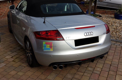 DIFFUSORE SOTTO PARAURTI POSTERIORE PER AUDI TT 8J 06-14 - ESTRATTORE STT TTRS
