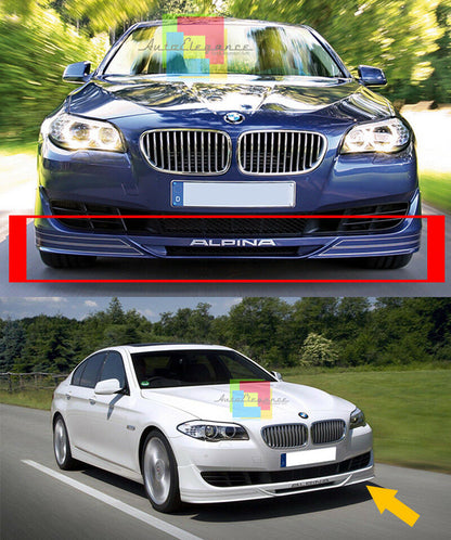 UNDER BUMPER FOR BMW 5 SERIES F10 F11 2010-2014 ALPINA FRONT SPOILER