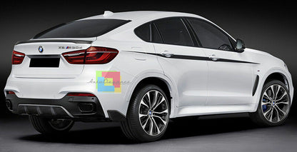 SPOILER POSTERIORE SUL COFANO PER BMW X6 F16 2015 IN POI IN ABS M-PERFORMACE