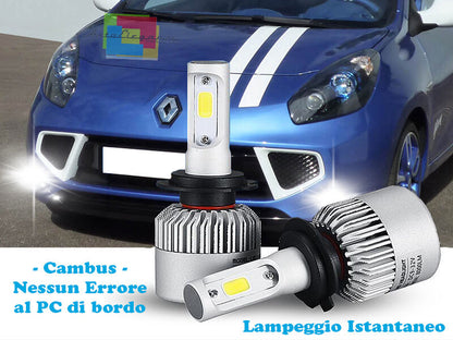 LAMPADE FENDINEBBIA A LED RENAULT WIND 2010+ CAMBUS BIANCO CREE
