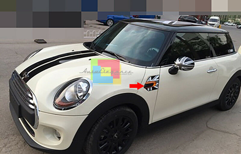 FRECCE LATERALI MINI COOPER S F56 2013 IN POI DESIGN SPORTIVO INDICATORI LED