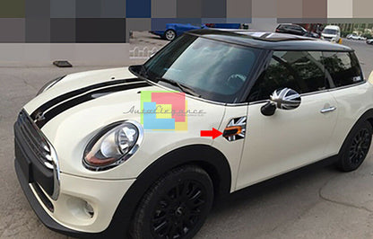 FRECCE LATERALI MINI COOPER S F56 2013 IN POI DESIGN SPORTIVO INDICATORI LED