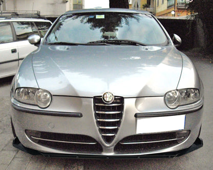 ALFA ROMEO 147 SPLITTER SOTTO PARAURTI ANTERIORE NERO LUCIDO LOOK RS - 3P - AUTOELEGANCERICAMBI