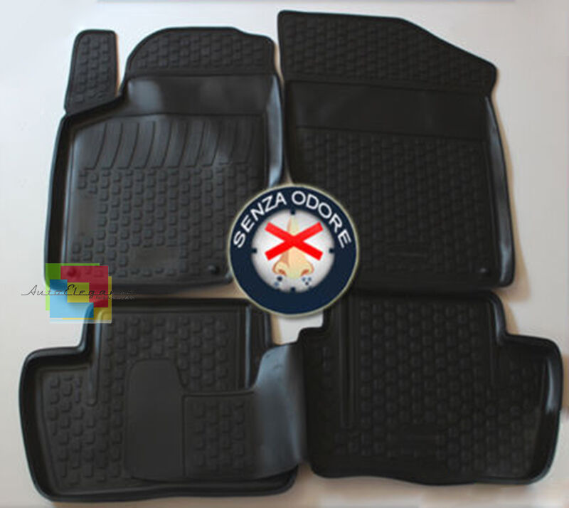 PEUGEOT 408 SW 2012+ SET TAPPETINI AUTO IN GOMMA - TAPPETI TOP QUALITA -..