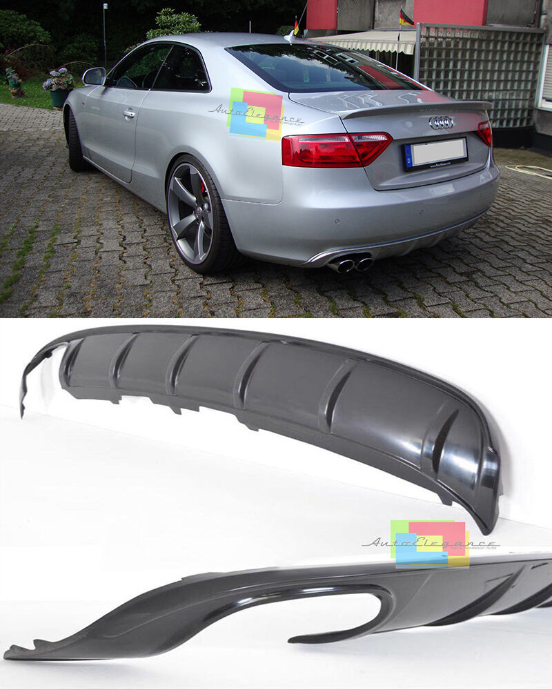 SOTTO PARAURTI LOOK RS5 S5 DIFFUSORE POSTERIORE AUDI A5 COUPE 2007-2011