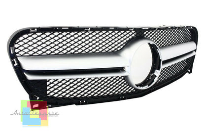 GRIGLIA ANTERIORE NERA - MERCEDES GLA X156 2014 IN POI LIFT CALANDRA AMG 45