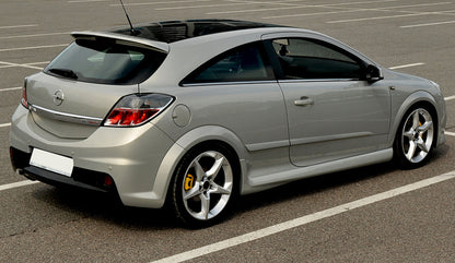 SIDE SKIRTS OPEL ASTRA H 05-10 GTC 3 DOORS UNDER DOOR SPOILER OPC LOOK