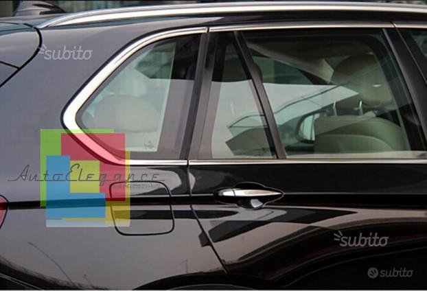 CORNICE CROMATA PER FINESTRINI BMW X5 E70 2008-2013 AUTOELEGANCERICAMBI