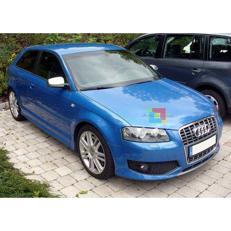 AUDI A3 8P 2004-2008 SPORTBACK 3 PORTE PARAURTI ANTERIORE SPORTIVO LOOK S3 IN ABS AUTOELEGANCERICAMBI