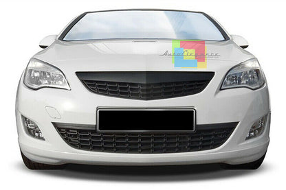 GRIGLIA ANTERIORE NERA SENZA LOGO OPEL ASTRA J 5 PORTE 2009-2012 MASCHERINA