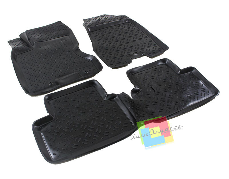 NISSAN X-TRAIL 2007-2014 SET TAPPETINI AUTO IN GOMMA - TAPPETI TOP QUALITA -.