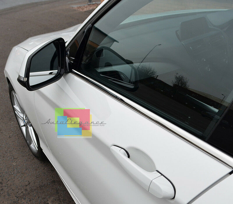CORNICE INFERIORE FINESTRINI CROMATA ACCIAIO INOX PER BMW F20 5 PORTE 2011+ AUTOELEGANCERICAMBI