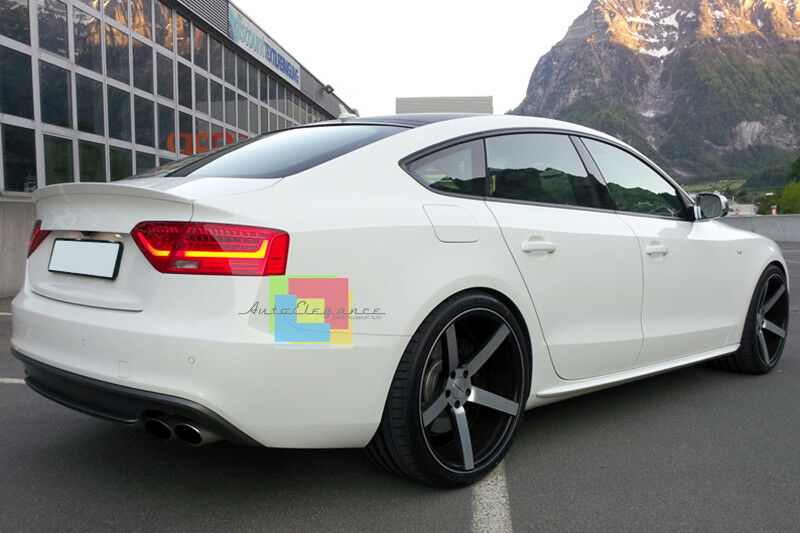 SPOILER POSTERIORE COFANO AUDI A5 SPORTBACK 09-15 LOOK S5 S LINE