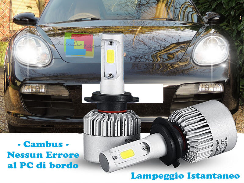 LAMPADE ABBAGLIANTI LED PORSCHE BOXSTER 987 04-11 ISTANTANEO CREE