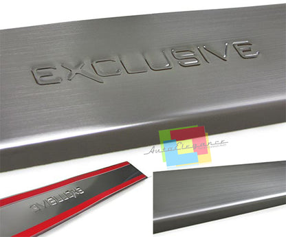 BATTITACCHI ACCIAIO INOX LOOK EXCLUSIVE PER BMW SERIE 3 E46 COUPE CABRIO 99-07 AUTOELEGANCERICAMBI