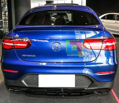 SPOILER AMG POSTERIORE SUL COFANO MERCEDES GLC COUPE C253 2015+ TOP QUALITA'