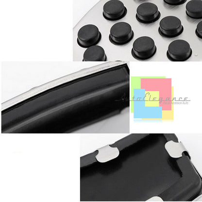 PEDALIERA CAMBIO AUTOMATICO OPEL ASTRA J 2010-2015 INOX CON GOMMA ANTISCIVOLO.-.